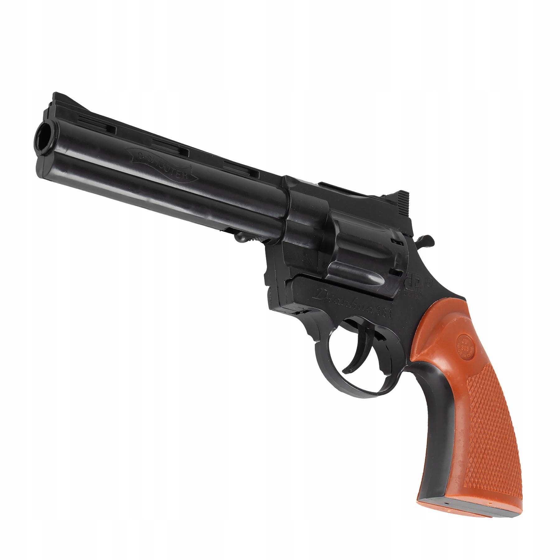 PISTOLET NA KAPISZONY SPŁONKĘ REWOLWER + ZESTAW 1080 KAPISZONÓW Kod producenta ZESTAW REWOLWER I KAPISZONY