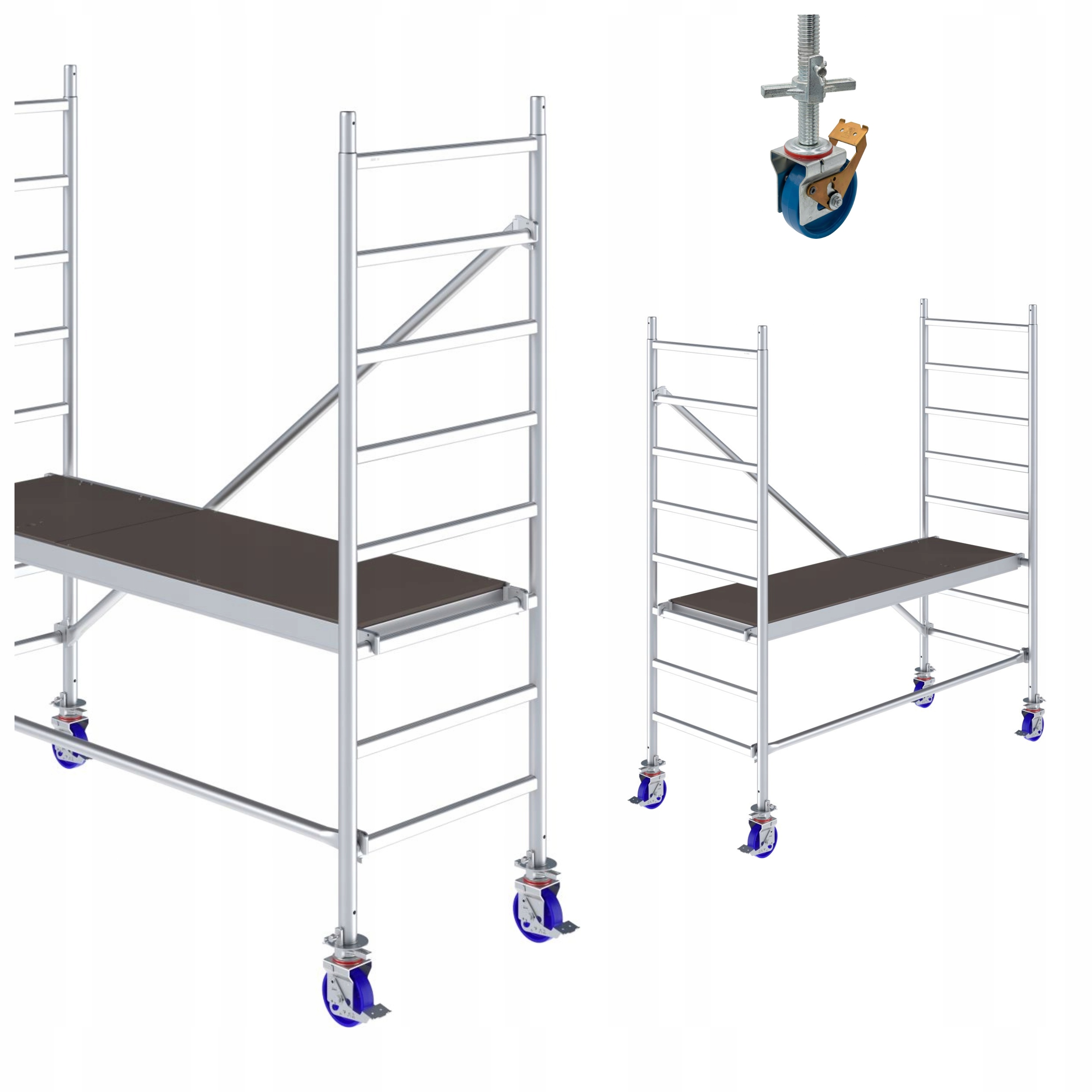 Rusztowanie alu. jezdne Krause Stabilo 10 3 m