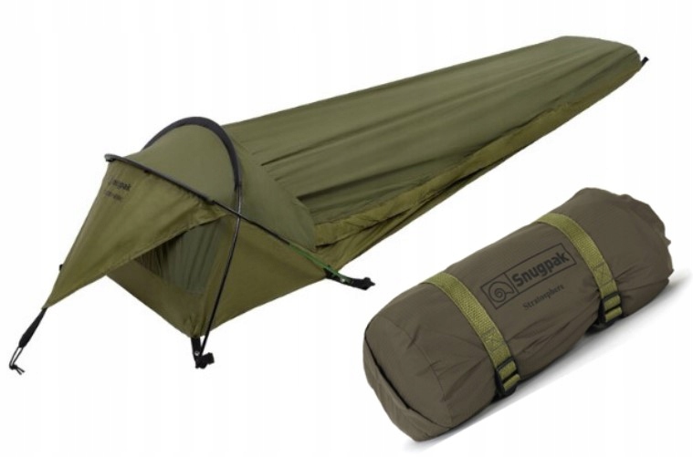 Snugpak Namiot Norka Stratosphere Bivi 1 osobowy Moskitiera Lekki Olive
