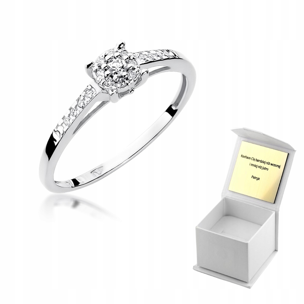 Prstýnek s brilianty r13