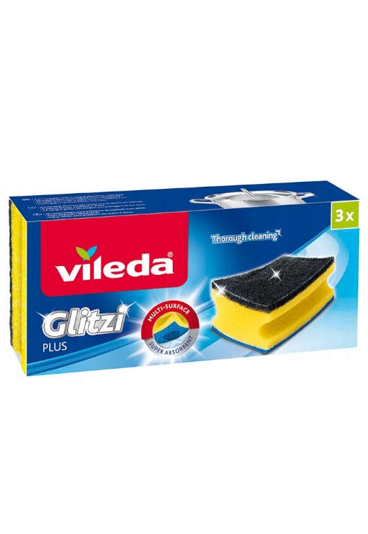 

Zmywak profilowany Vileda Glitzi Plus 3 szt.