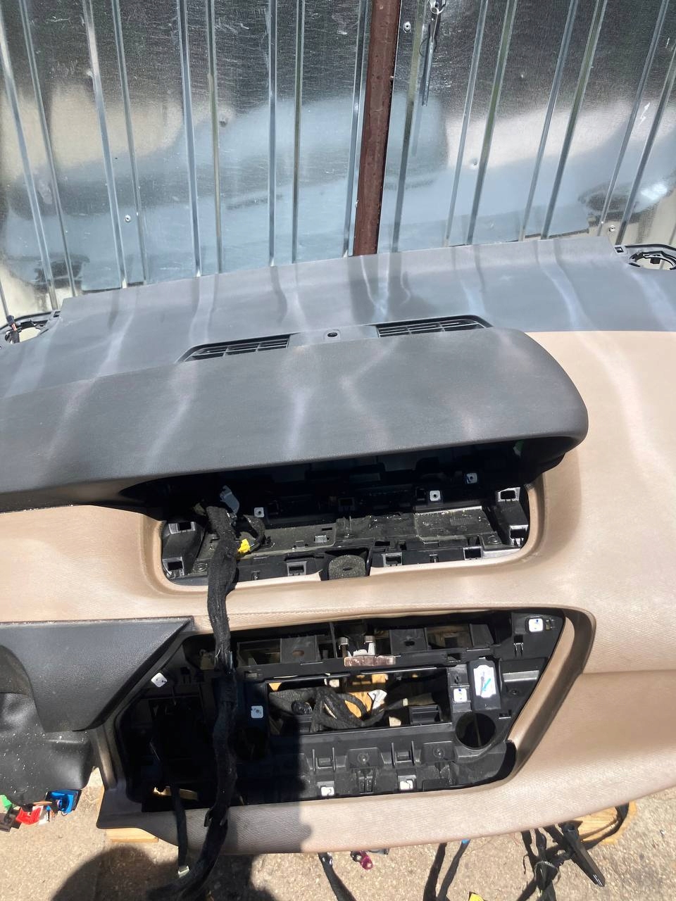 console dashboard instrument panel airbags C4 PICASSO II CITROEN original #31