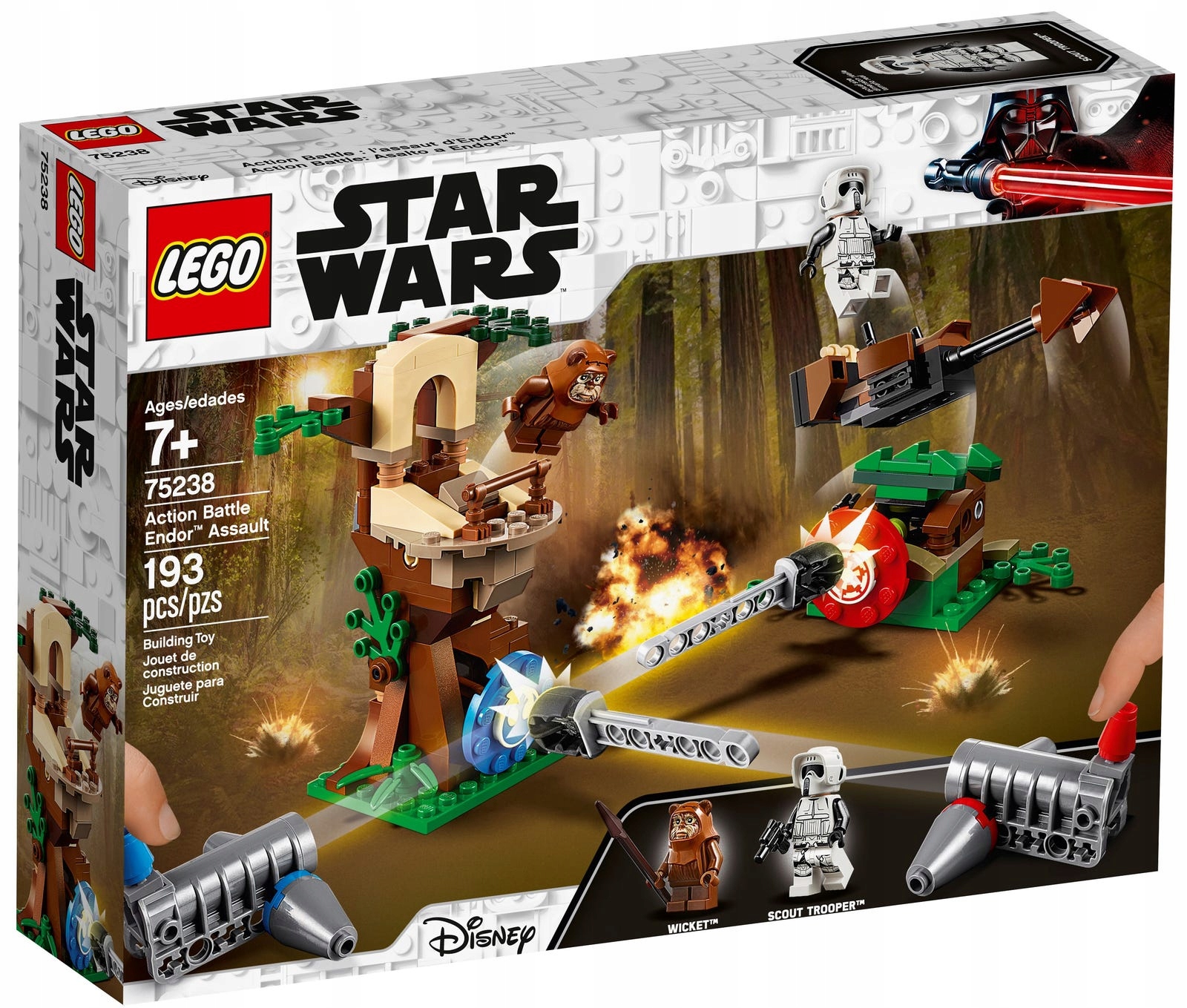 

Lego 75238 Star Wars klocki Bitwa na Endorze