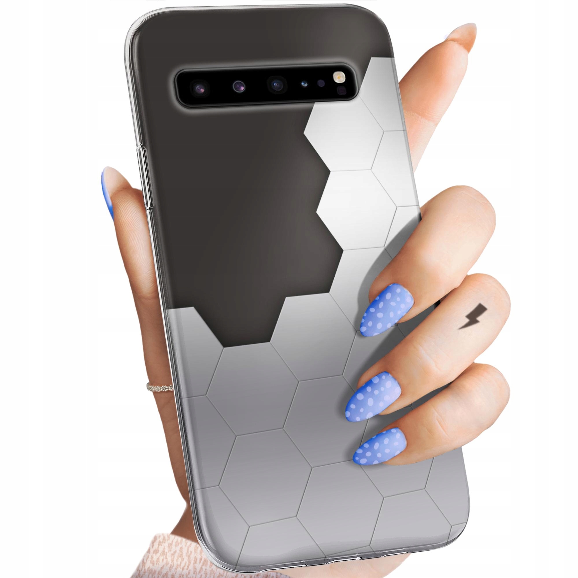 Etui Do Samsung Galaxy S10 5G Szare Metallic Grey Obudowa Pokrowiec