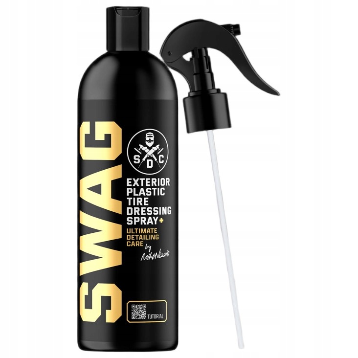 Dressing Do Plastików i Gumy Swag Exterior Plastic Tire Dressing Spray+