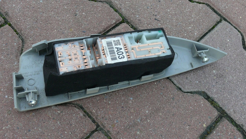 control panel SZYBAMI left SUBARU LEGACY V 5 EU