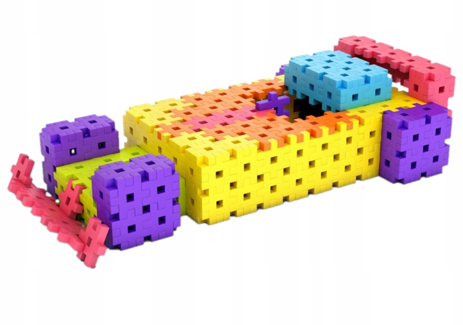 KLOCKI KONSTRUKCYJNE Wafle MELI Basic 600 elementów Stan opakowania oryginalne