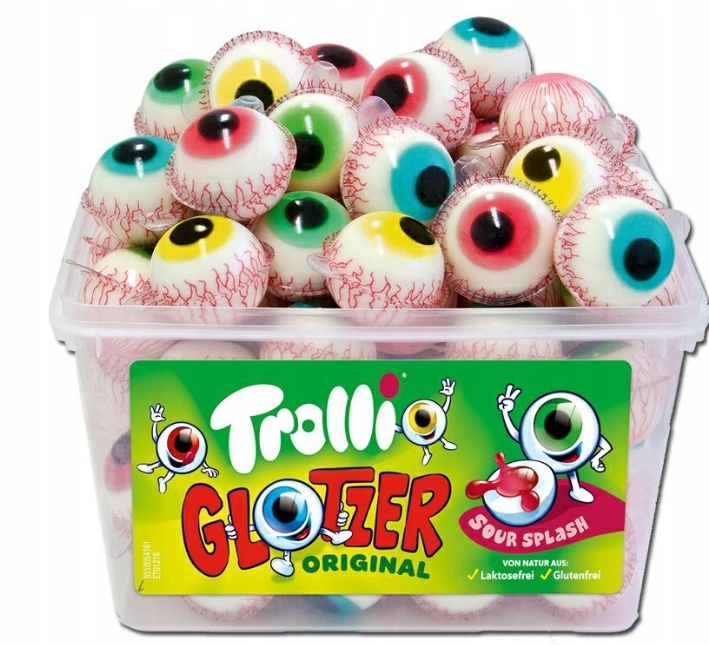 Trolli żelki oczy Glotzer Eye Pop 60 szt