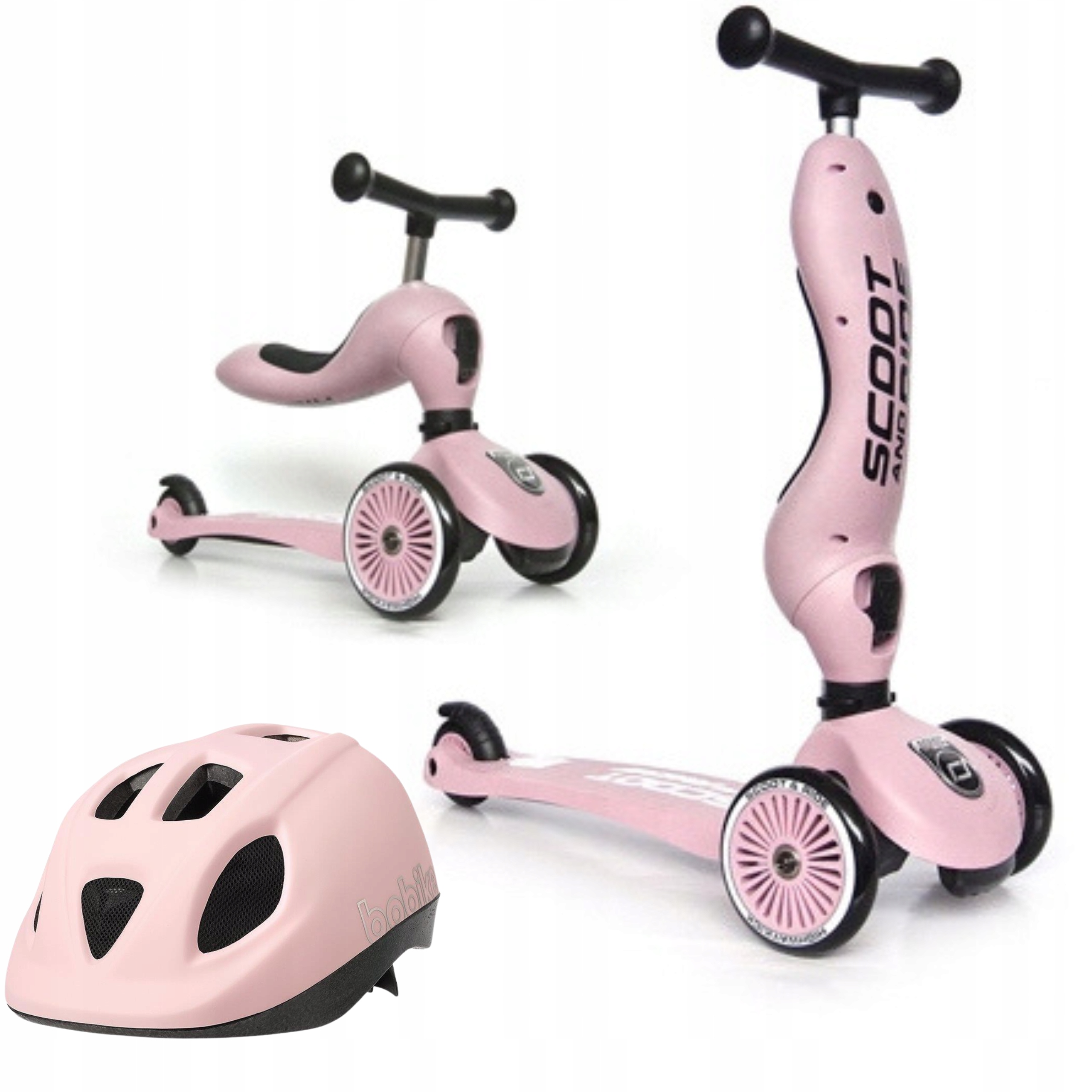 

Scootandride Highwaykick 2W1 Hulajnoga Kask 1-5L