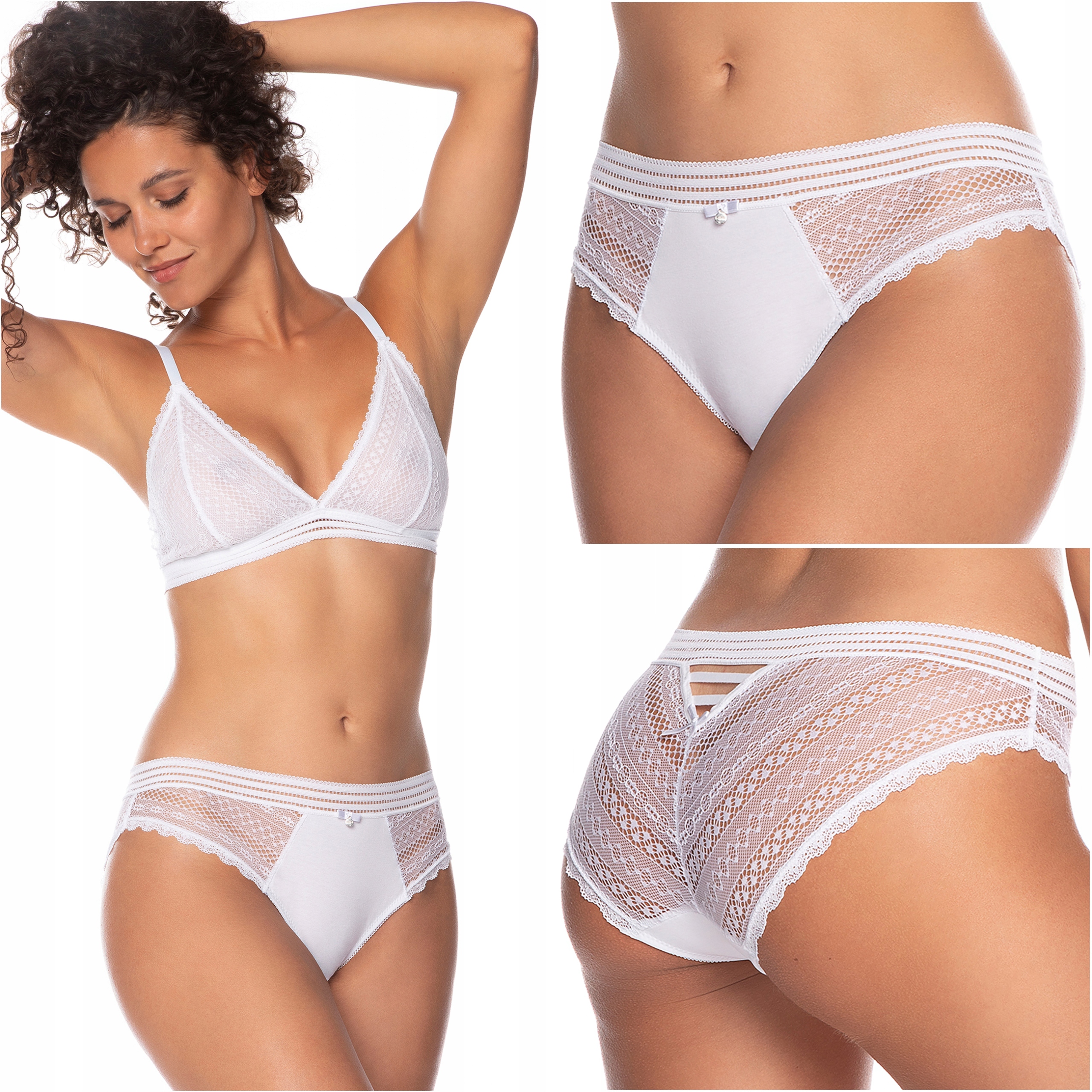 

Figi damskie 2 Pary Lama 4004MB majtki bikini M