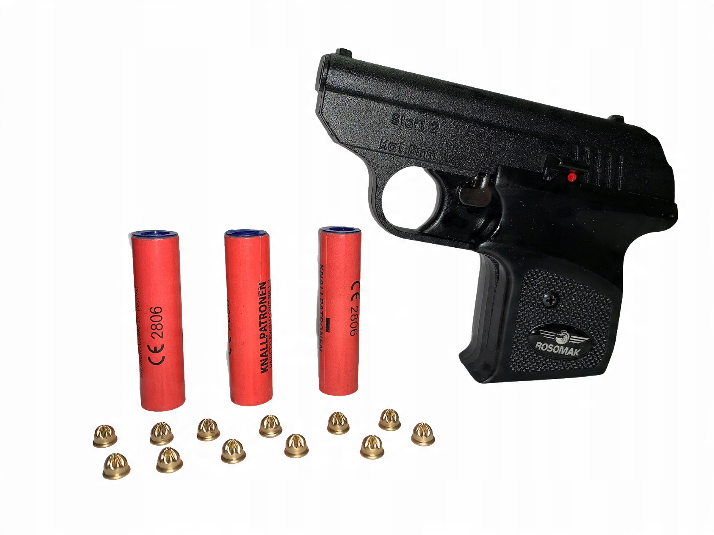 

Pistolet Hukowy Start 2 Do Płoszenia Dzików Zestaw
