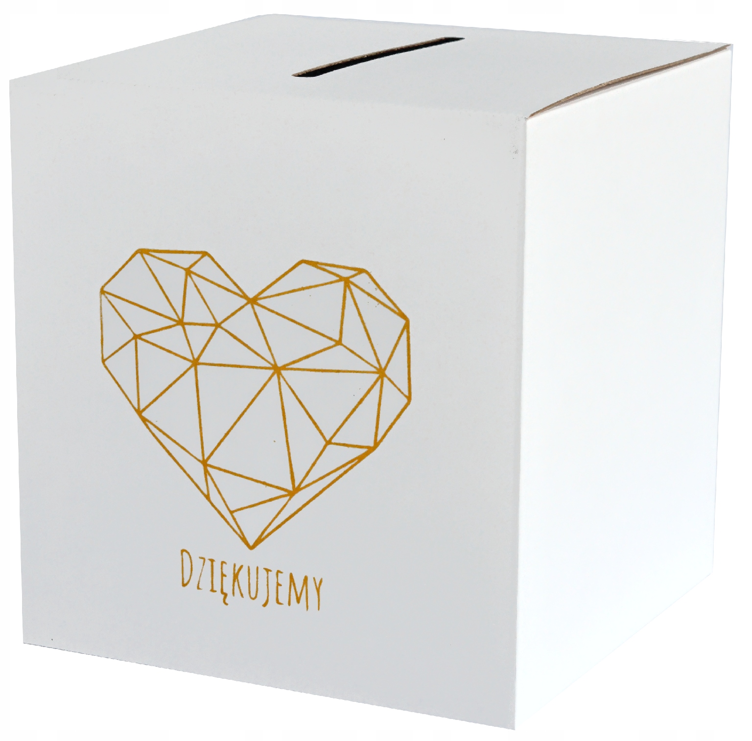 PUDEŁKO NA KOPERTY ŚLUB WESELE SERCE