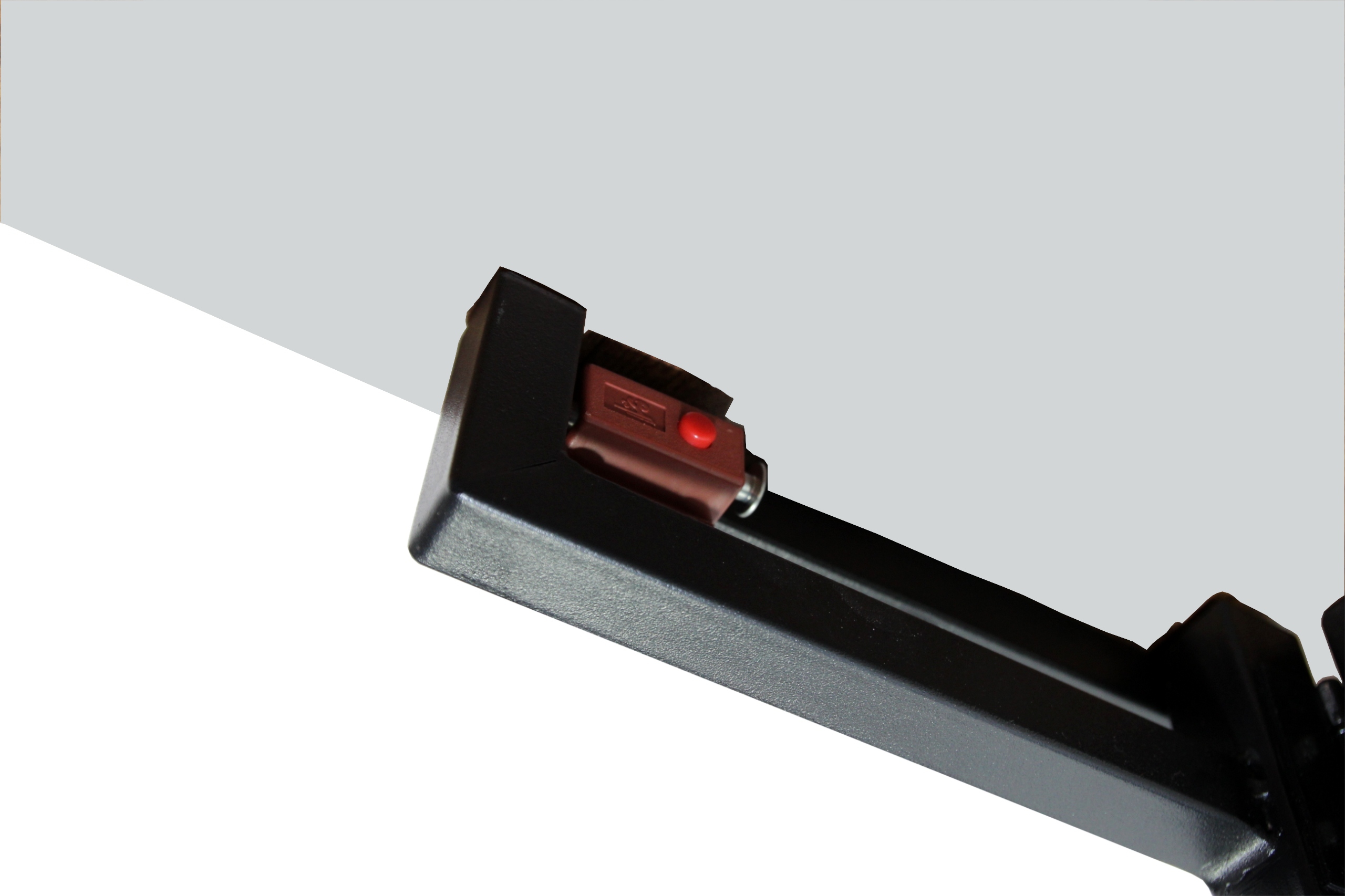 STOLIK SKŁADANY KOMPUTEROWE STOLIK SZARY GREY REGULOWANE Szerokość mebla 52 cm