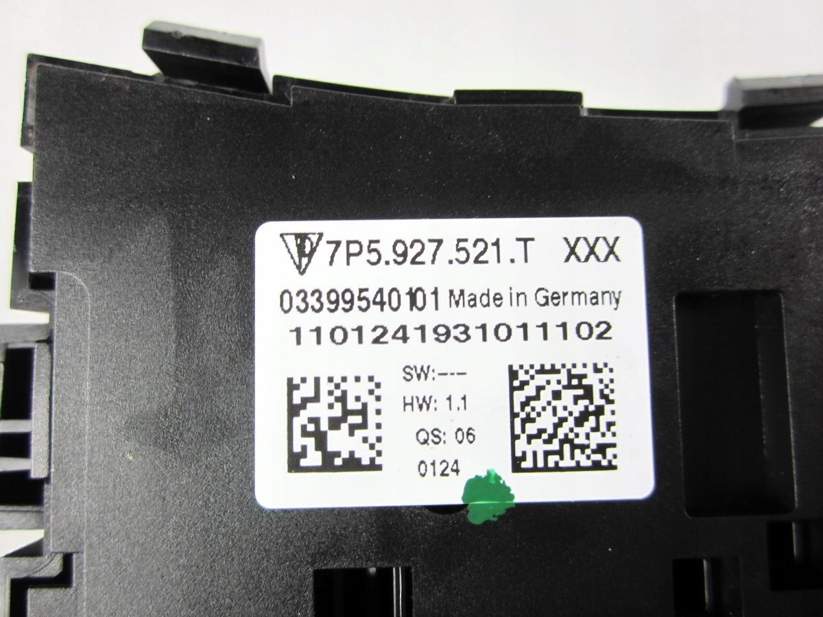 module panel springing Porsche Cayenne S II 958 7P5 92A