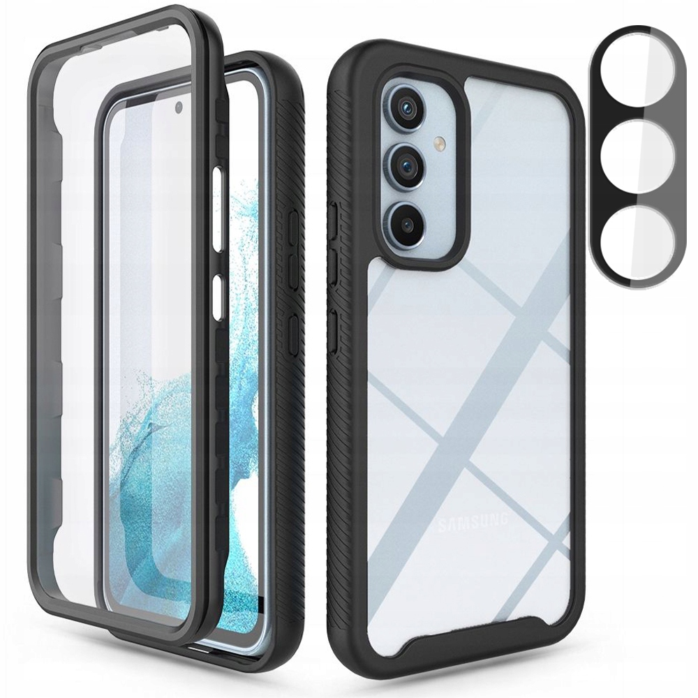 

Etui Shockproof 360 Na Galaxy A54 5G +szkło Aparat