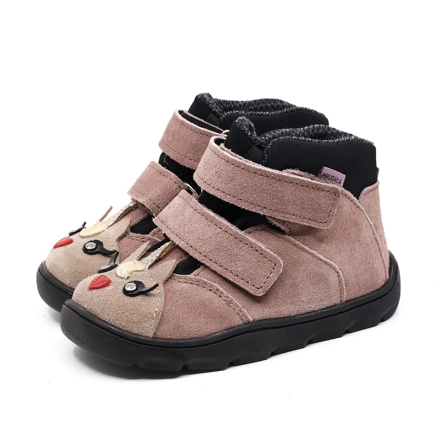 Mrugała trzewiki przejściowe barefoot Neko pony lawenda 6124/6-45 25