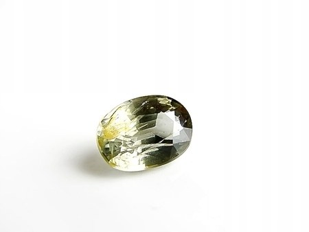 3,18 ct Přírodní safír Vs Krásná Zeleň Investiční certifikát 280_