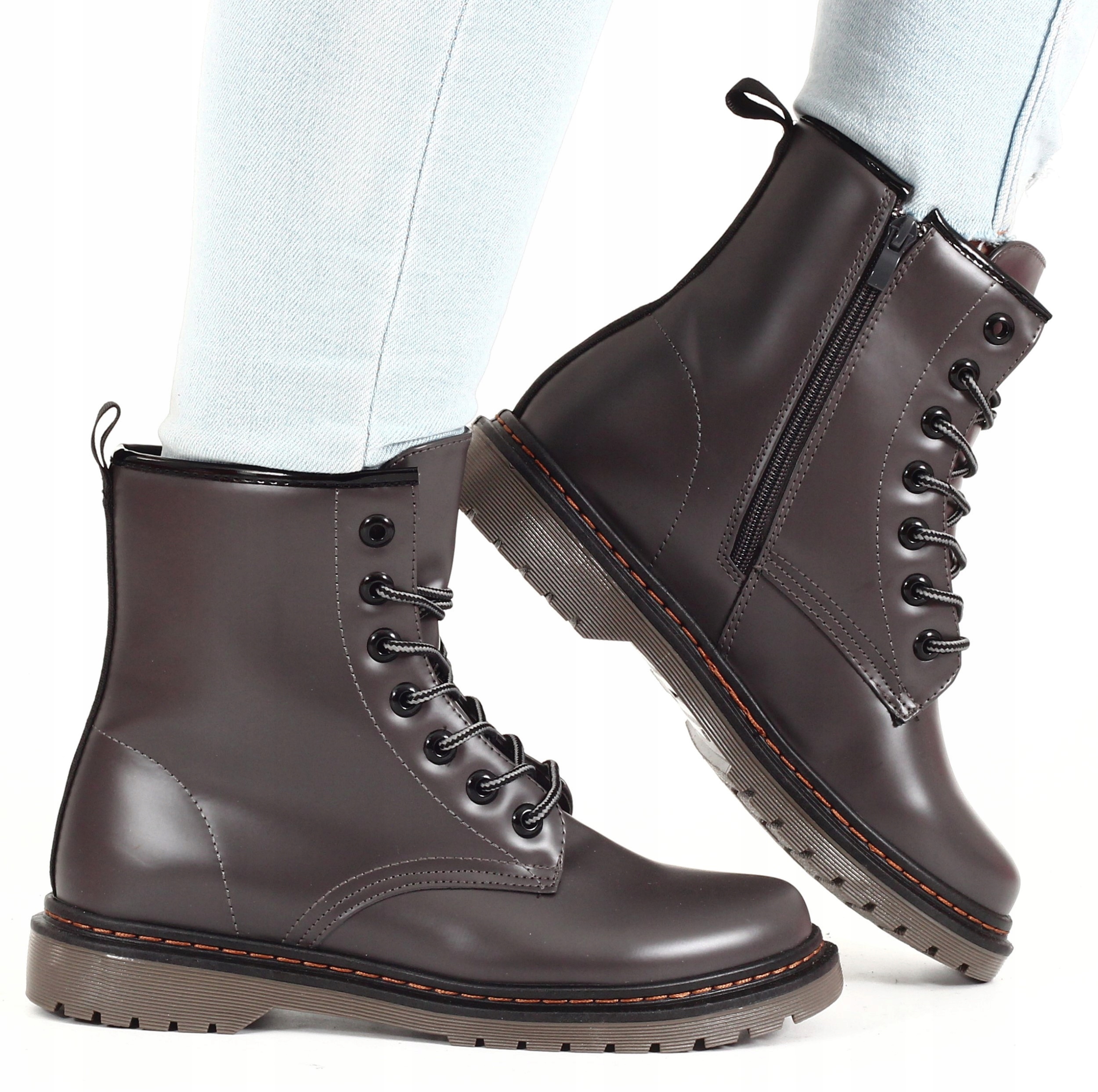 TRAPERY BOTKI TIMBERKI BUTY DAMSKIE WORKERY Marka inna