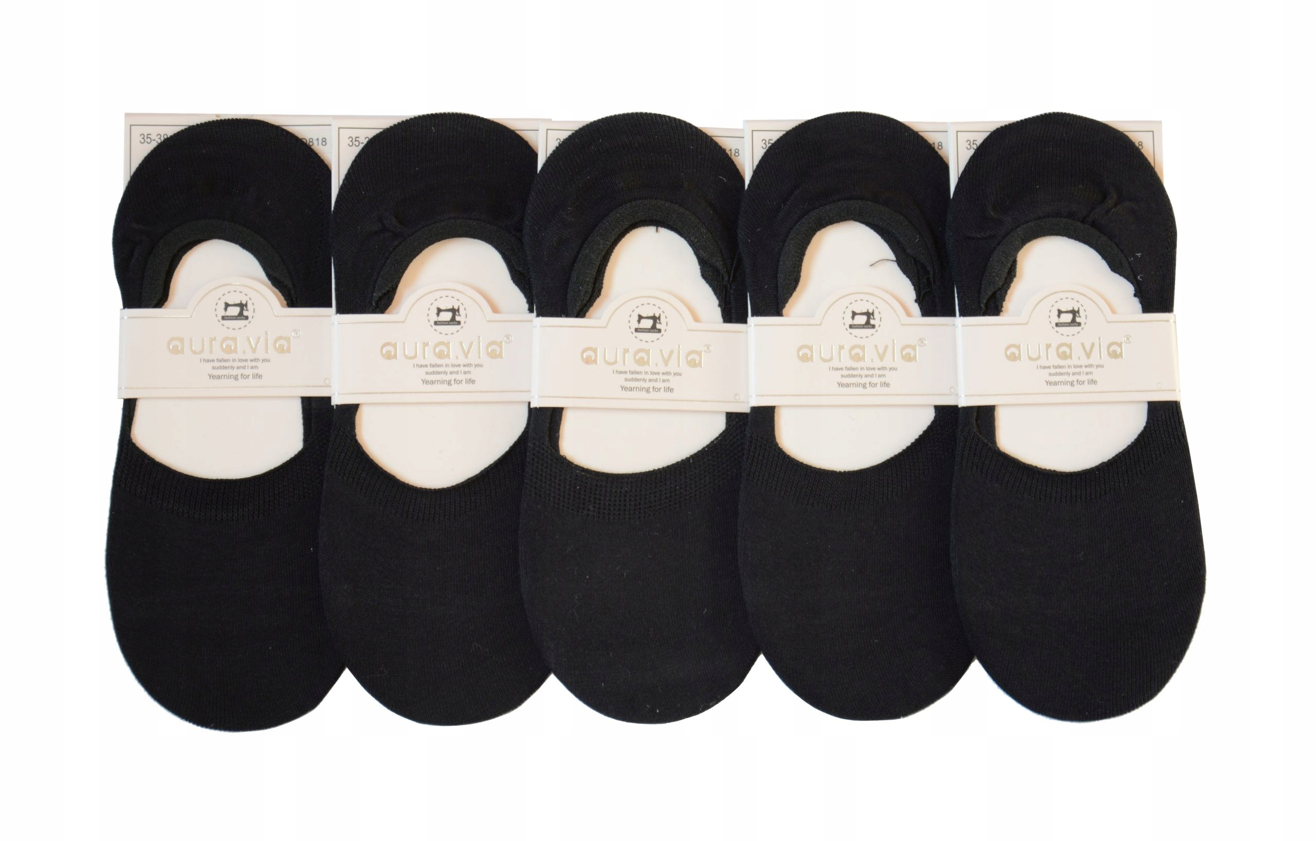 

stopki mokasyny 35-38 aura-via Komplet 5 Par * 818