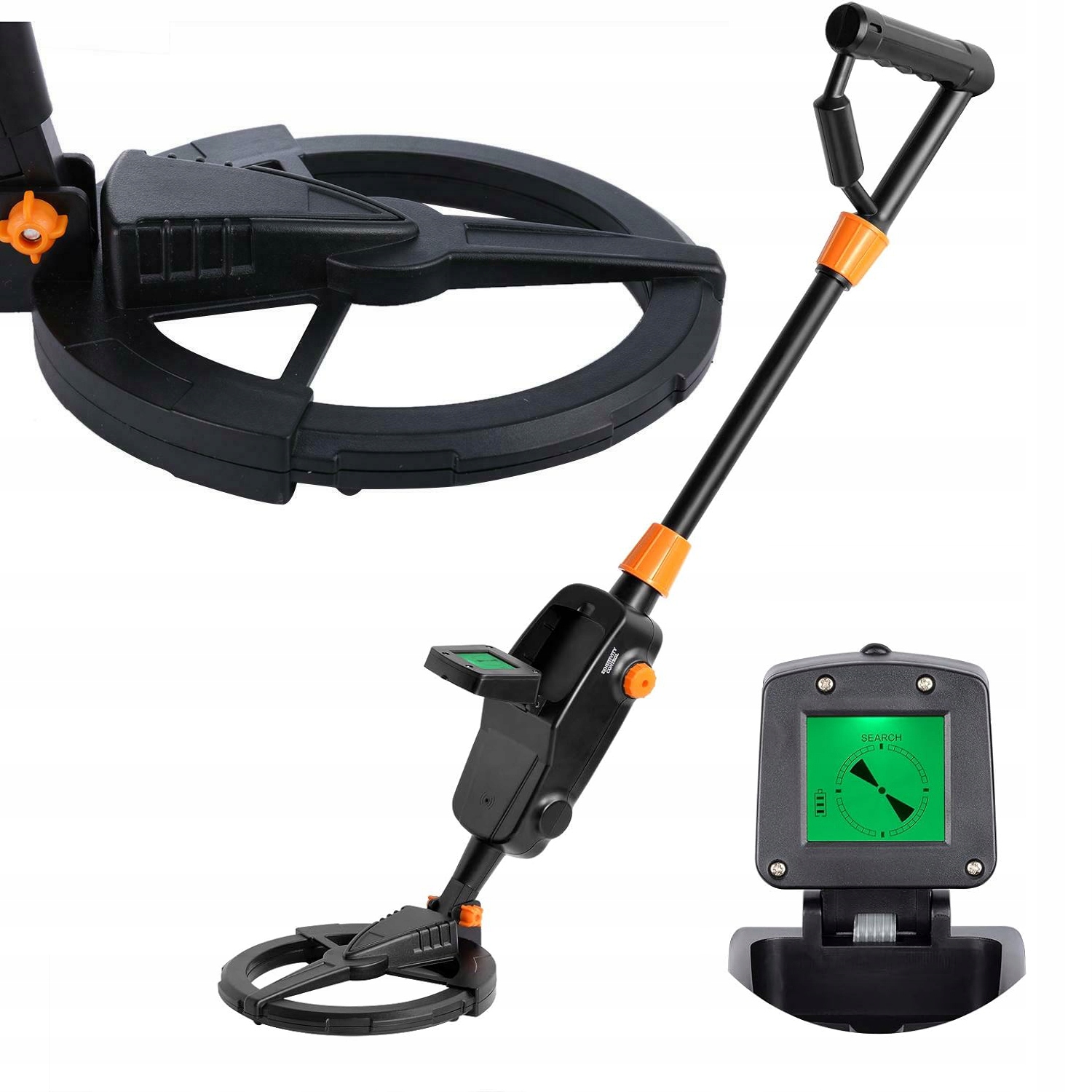 Detektor Kovů LCD Regulace Profesionální Podzemní Detektor Kovů