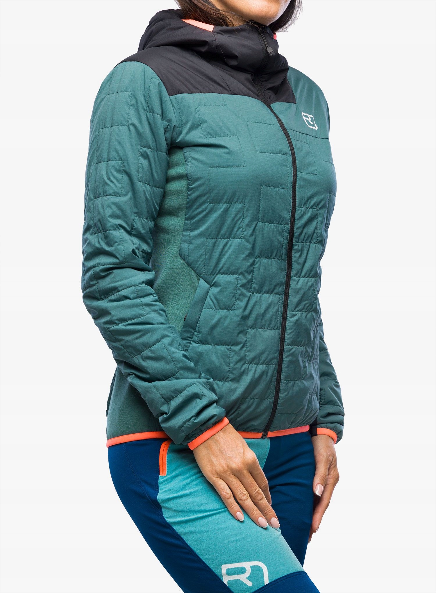 Dámská zateplená bunda Ortovox Swisswool Piz Badus Jacket arctic grey S