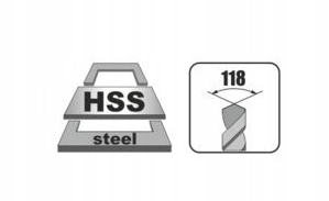 WIERTŁO DO METALU BIAŁE 2 mm HSS RICHMANN C9420 Kod producenta C9420
