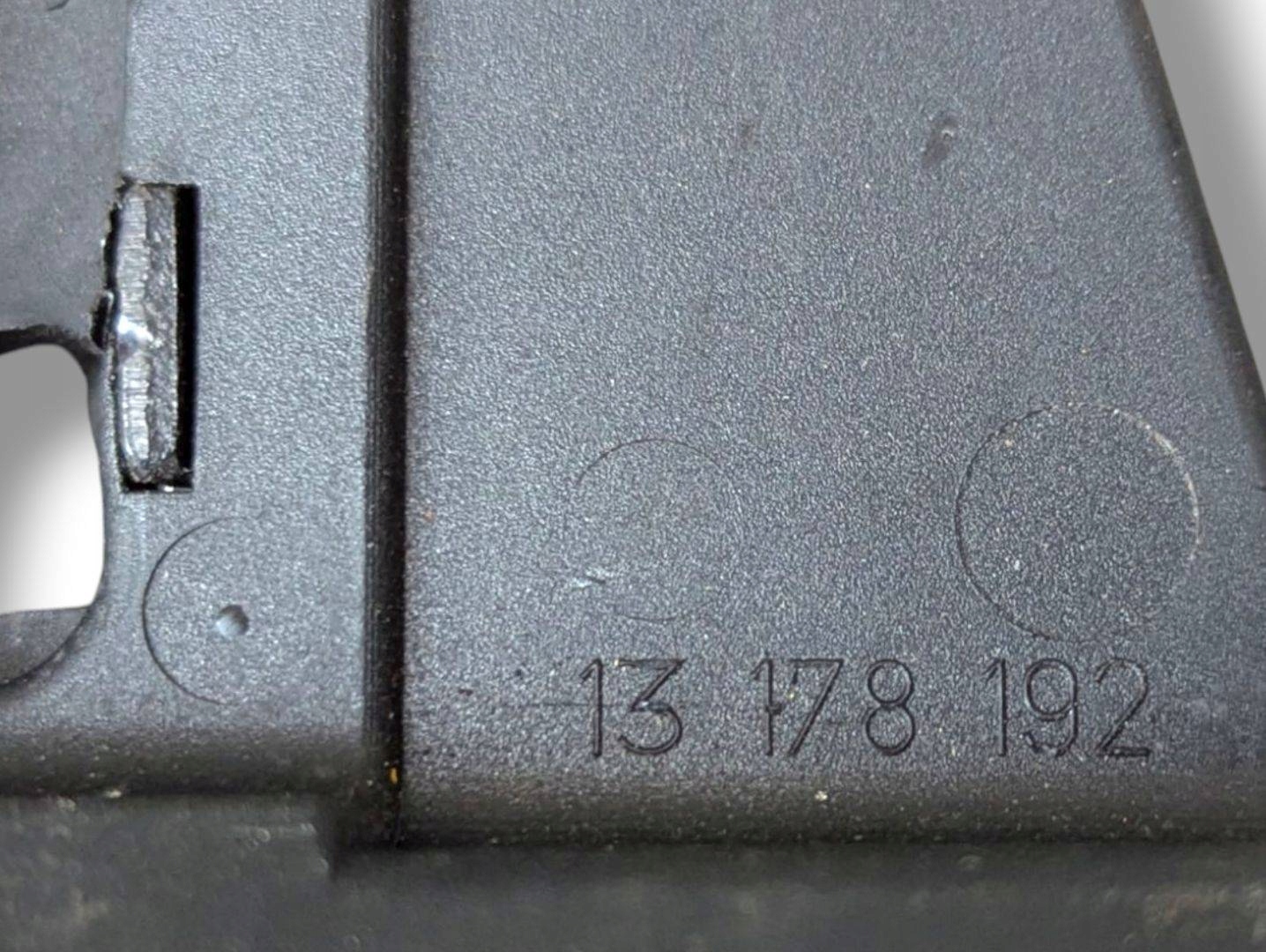 lock bonnet boot Opel Vectra C facelift 2007 13178192