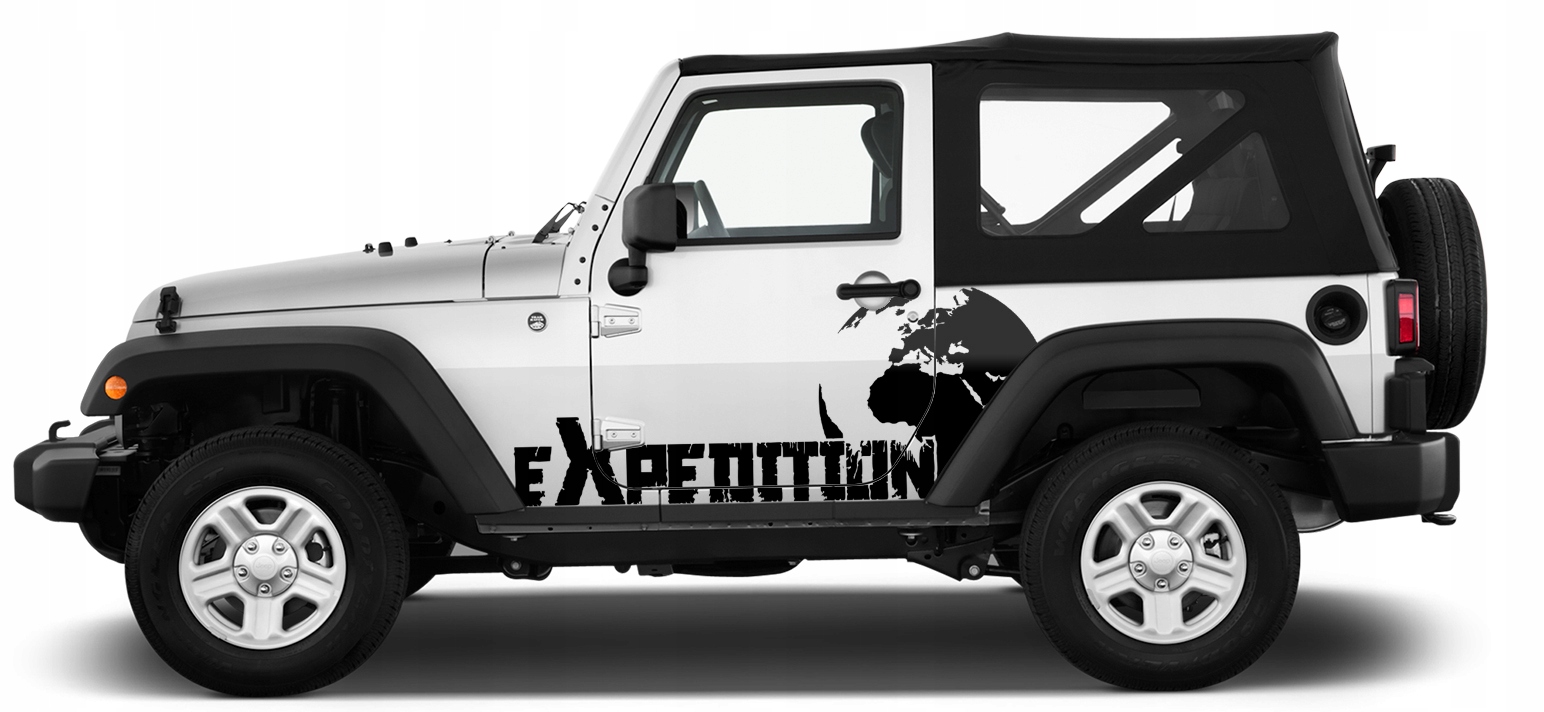 2x NAKLEJKA Mapa SWIATA Expedition OFFROAD 150x60 Manufacturer catalog number MG612 4