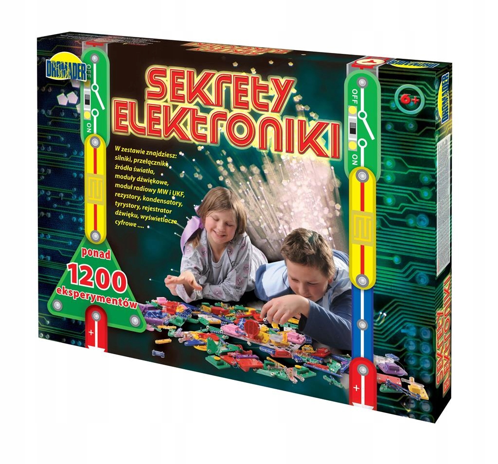 

Dromader Sekrety Elektroniki 1200 Eksperymentów