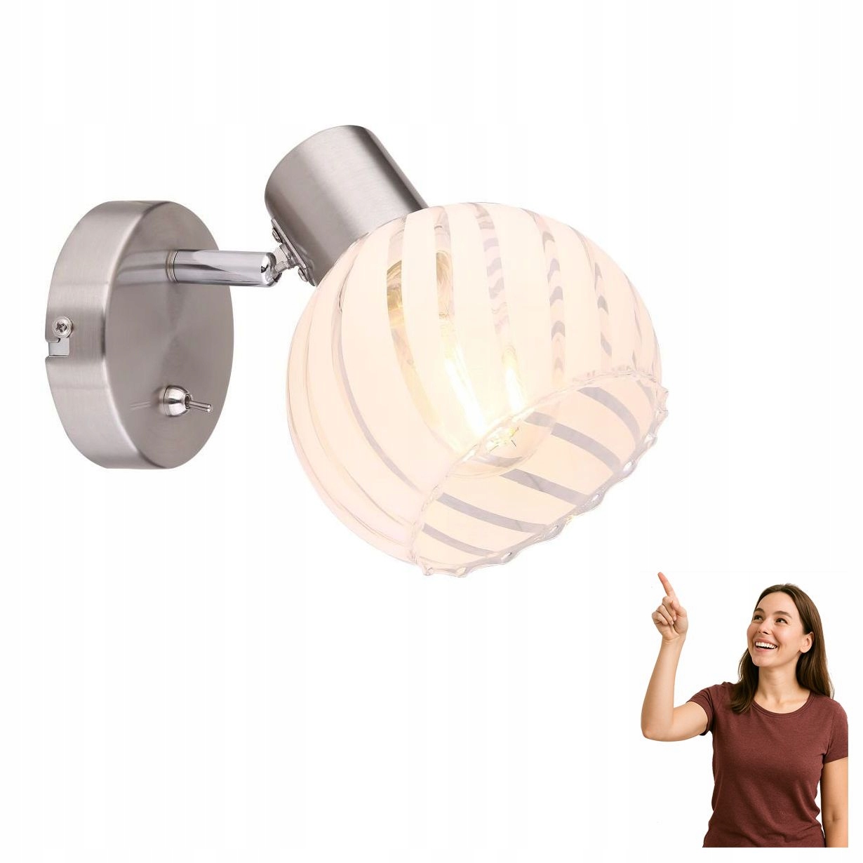 Spotová reflektorová lampa Willy 54025-1 Globo