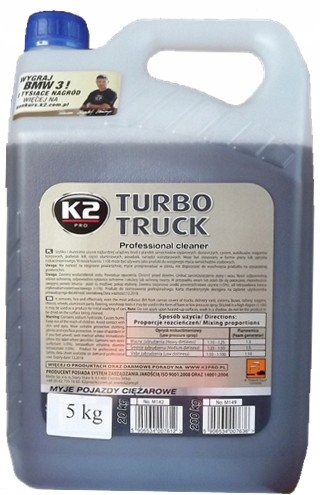 

Szampon K2 Turbo Truck M143 5kg