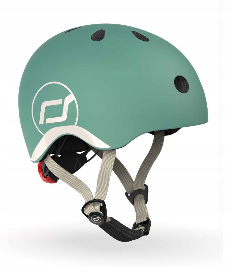 Kask dla dziecka 1-5 lat Scoot And Ride Lampka Regulowany Xxs-s 1-5lat