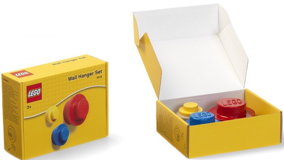 

Lego 3 Wieszaki Czerwony Niebieski Żółty 40161732