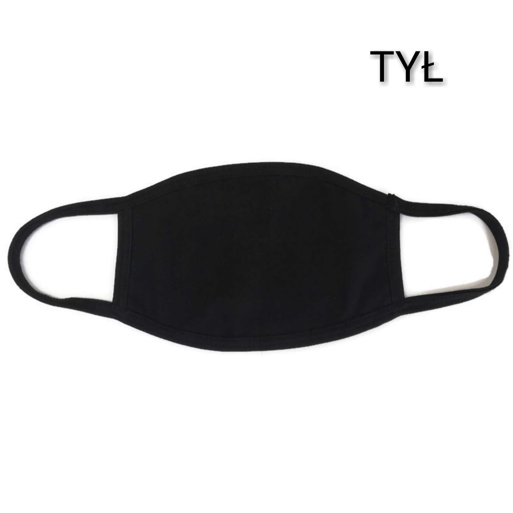 MASKA MASECZKA CZARNA STREETWEAR WIELORAZOWA TWARZ Marka bez marki