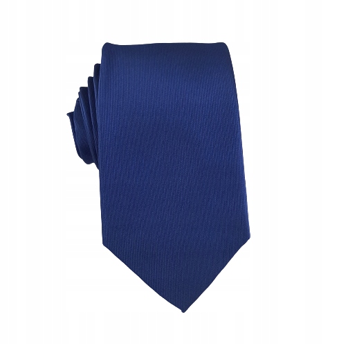 Элегантный галстук темно-синий ПОЛЬСКИЙ ПОДАРОК