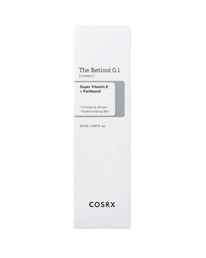 Cosrx The Retinol 0.1 Krém s Retinolem Vitamín E Panthenol 20 ml