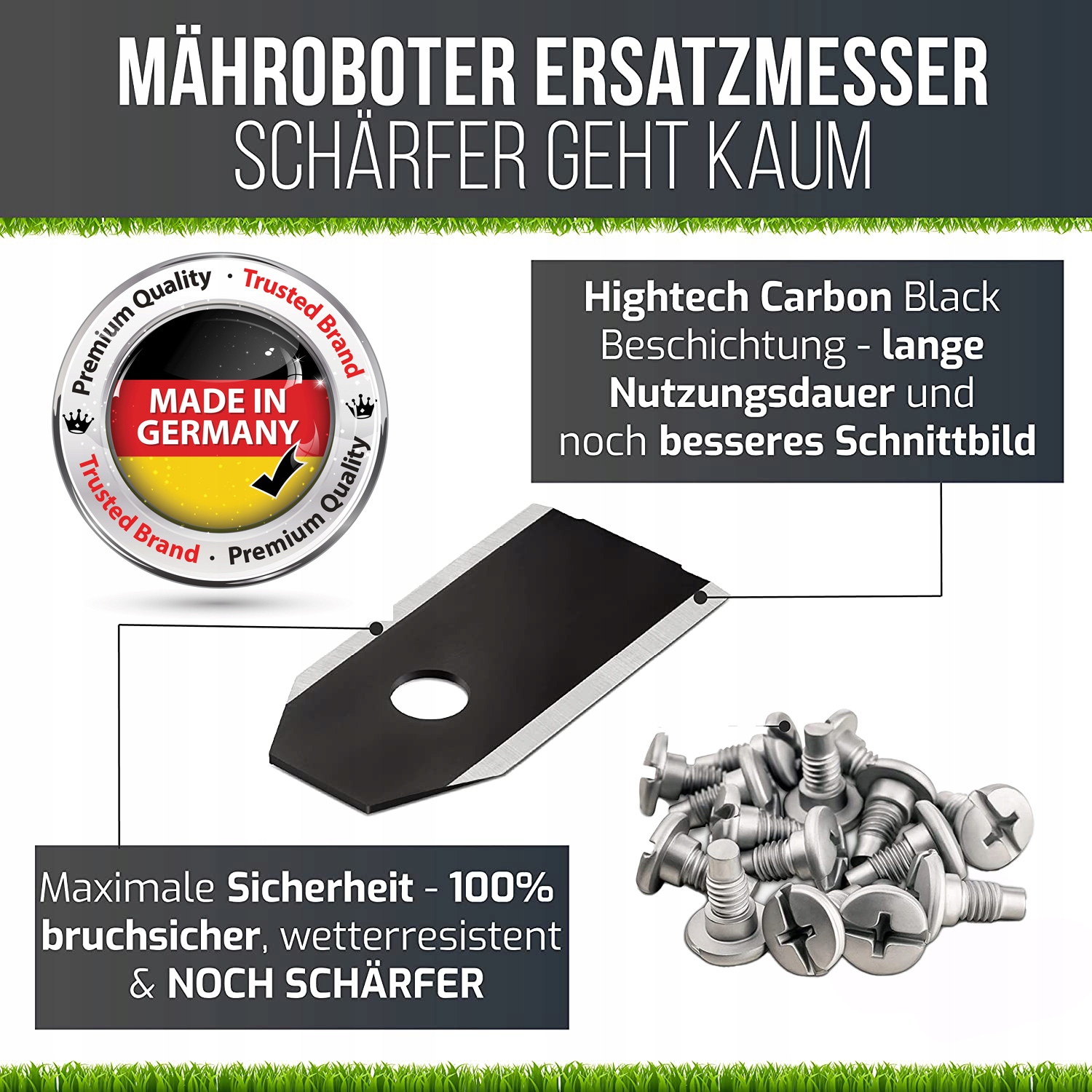 NÓŻ AUTOMOWER ROBOTA NOŻE GARDENA HUSQVARNA 35mm Typ nóż