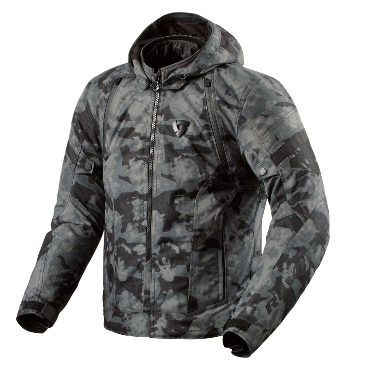 Rev'it Flare 3 Camo Dark Grey Pánska Motocyklová Bunda L