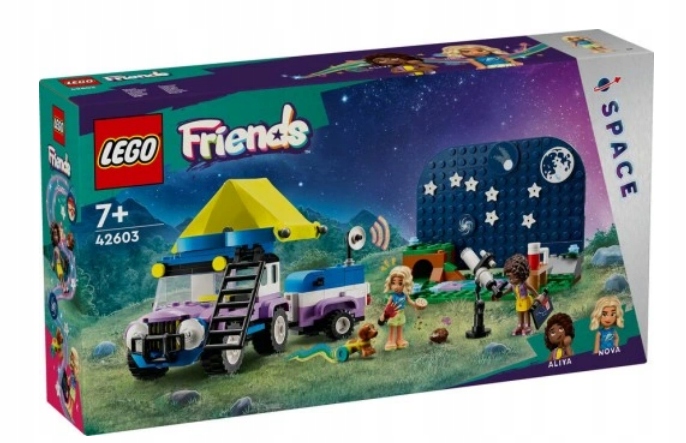 Lego 42603 Friends Karavan S Mobilní Hvězdárnou