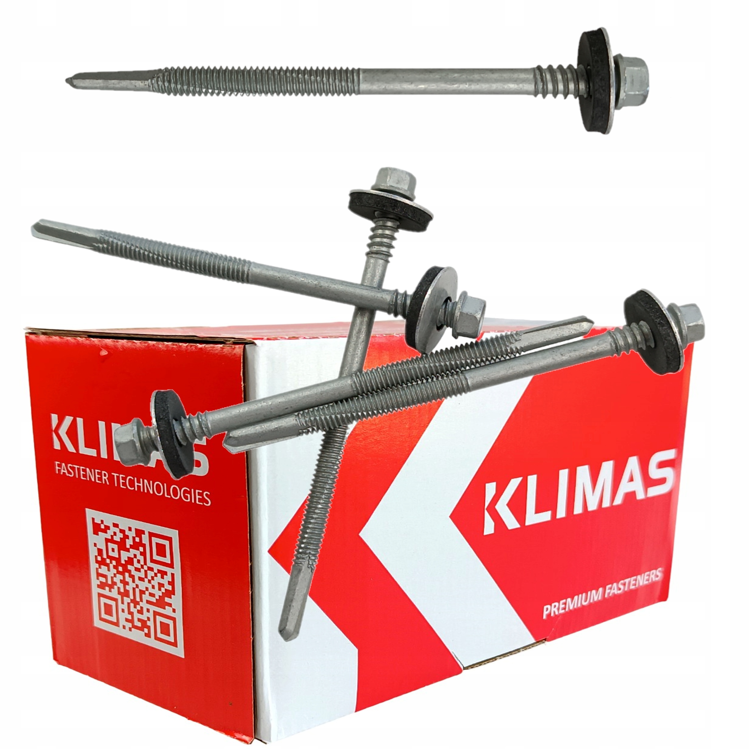 Skrutky do sendvičových panelov s podložkou Epdm WSW-12, rozmer 5,5x155 100ks