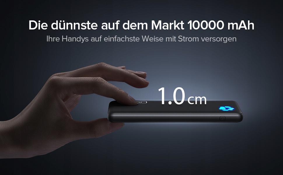 Iniu Ładowarka Przenośna Power Bank USB C 10000mAh — miniatura 7
