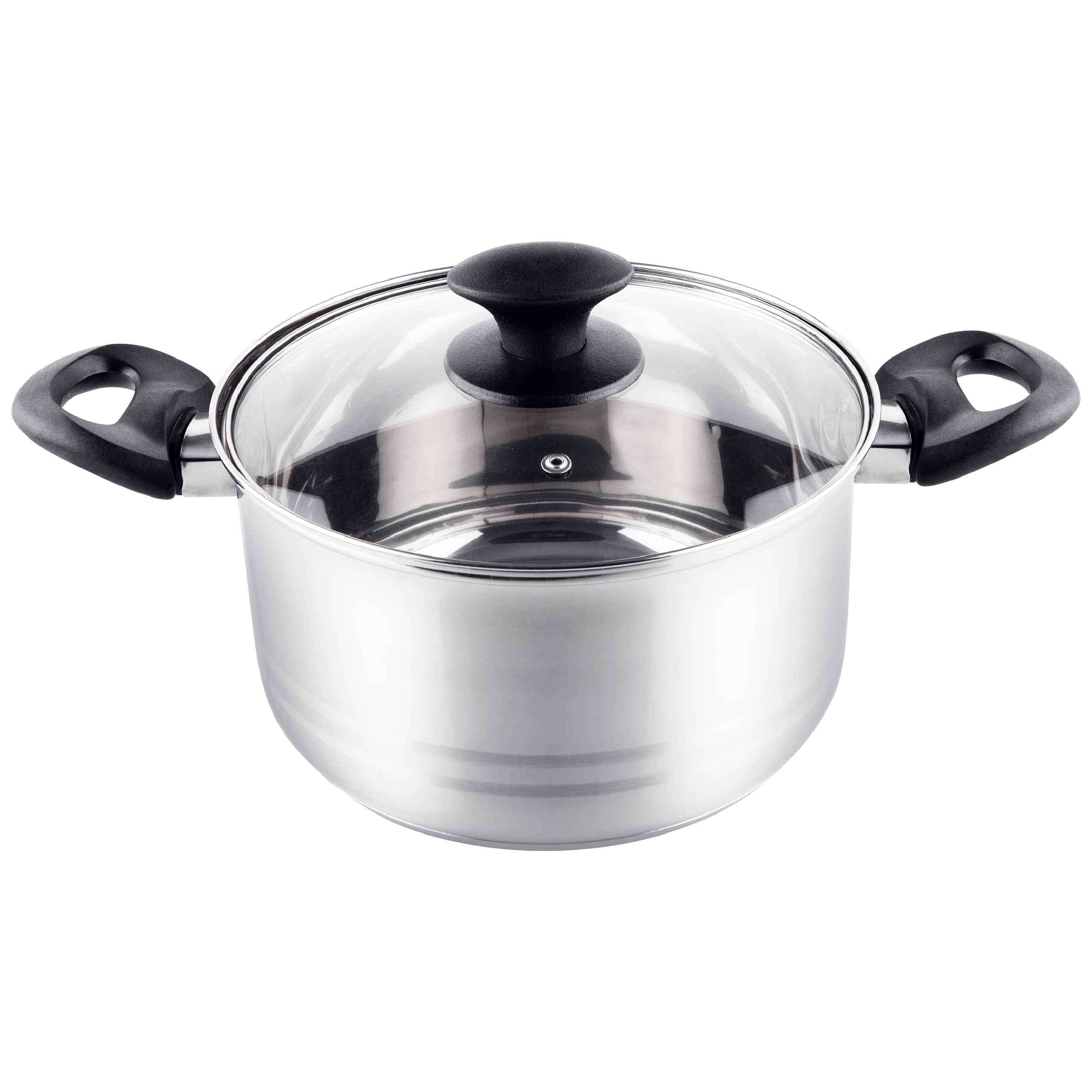 Garnek Lamart Leger LTB2011 z Pokrywą 20 cm 3,5L Stal Nierdzewna Indukcja