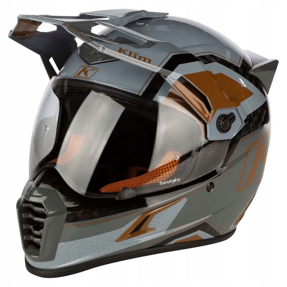 Klim Krios Pro Rally Metallic Bronze Motocyklová Prilba Integrálna Ako Darček