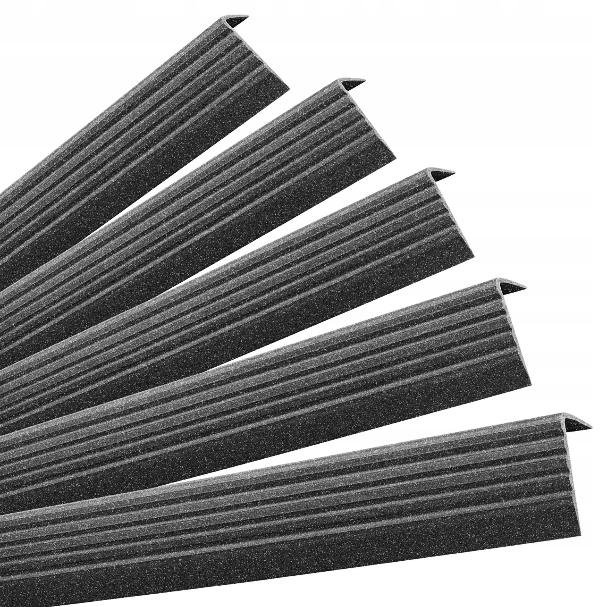 Sada: Samolepiace schodiskové profily, trblietky 40x25 mm, 100 cm 5 ks