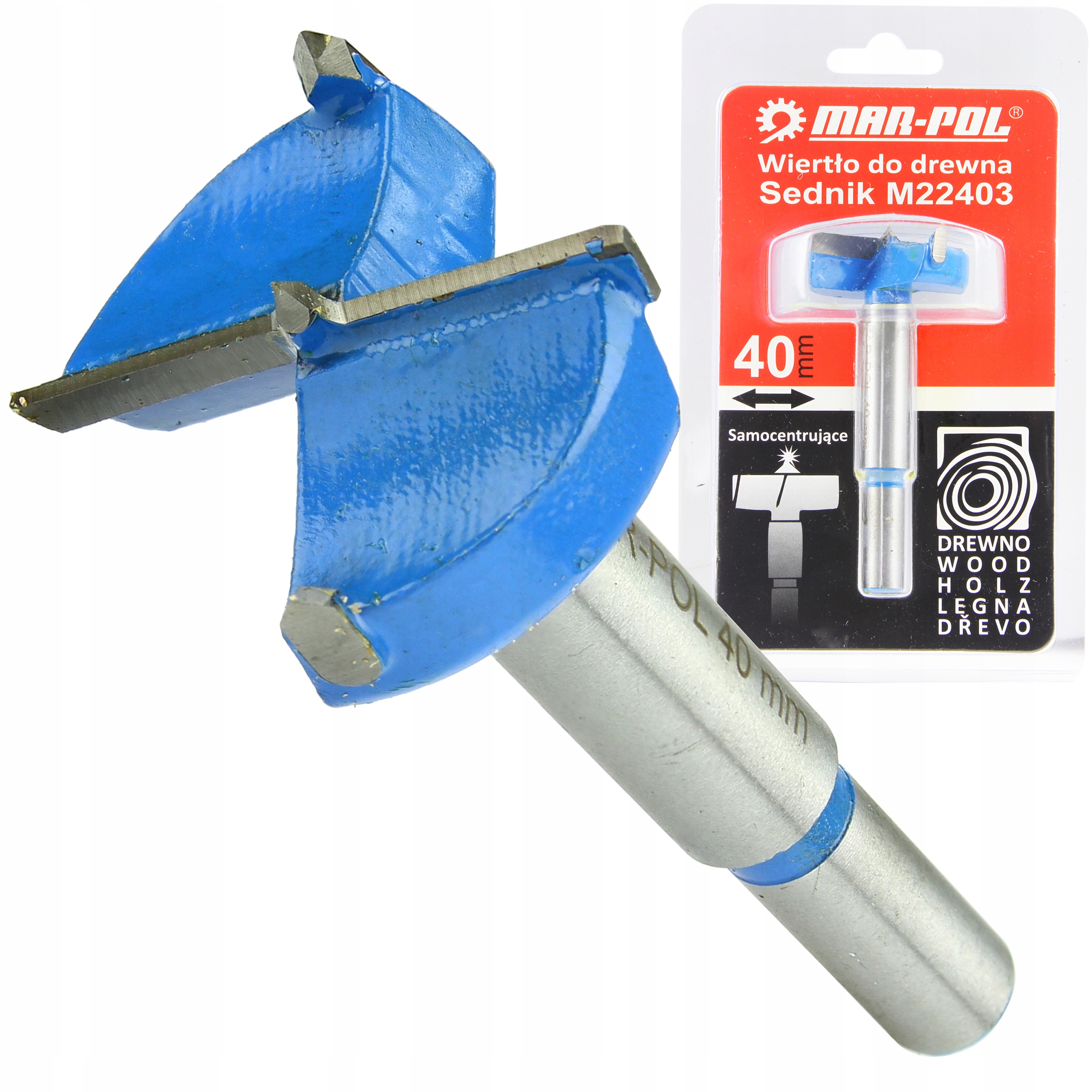 

Sednik wiertło Sękownik widiowy pod zawiasy 40mm