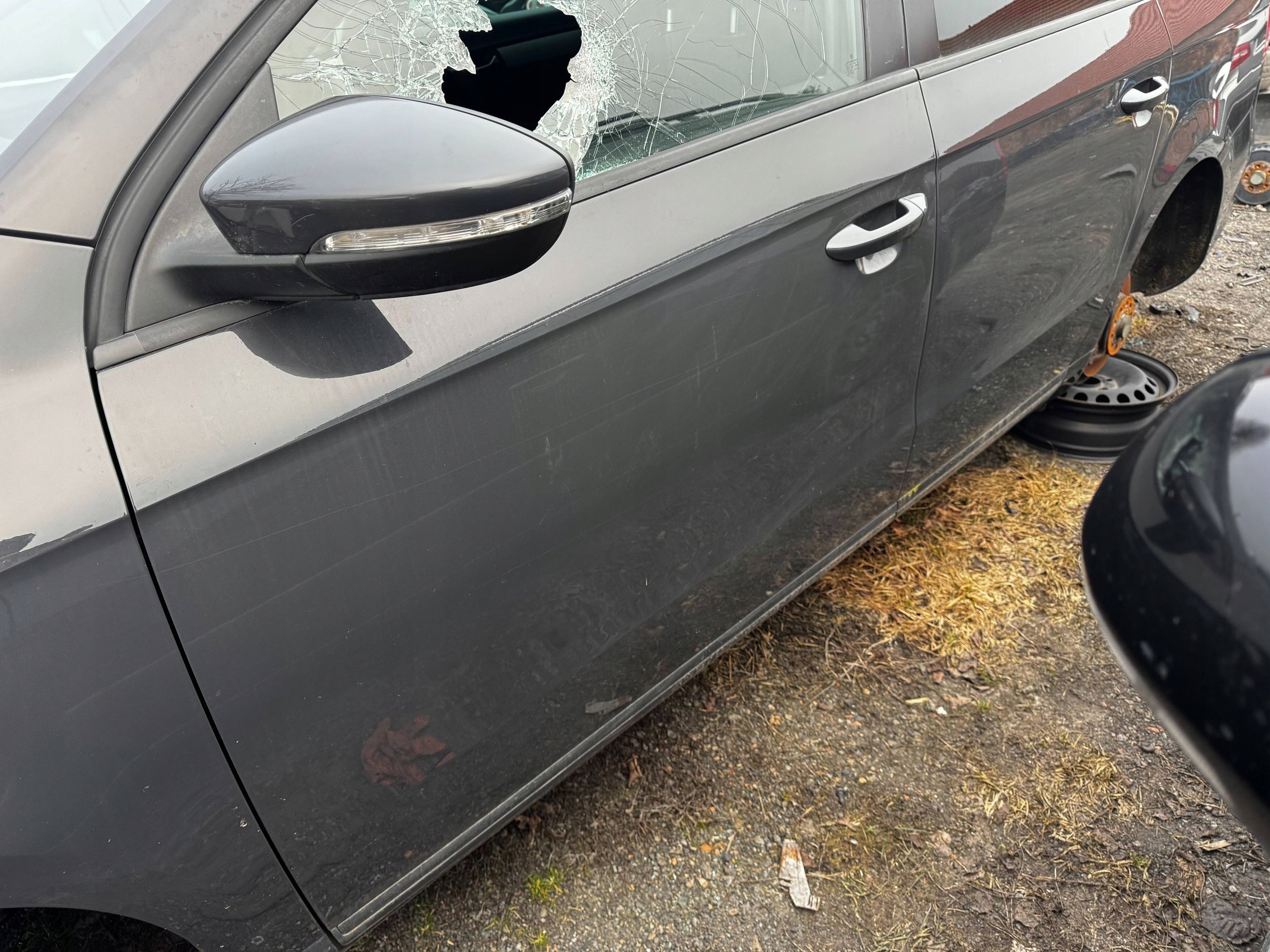 VW Passat B7 Tür Vorne Links Door Porta Porte - Thumbnail 2