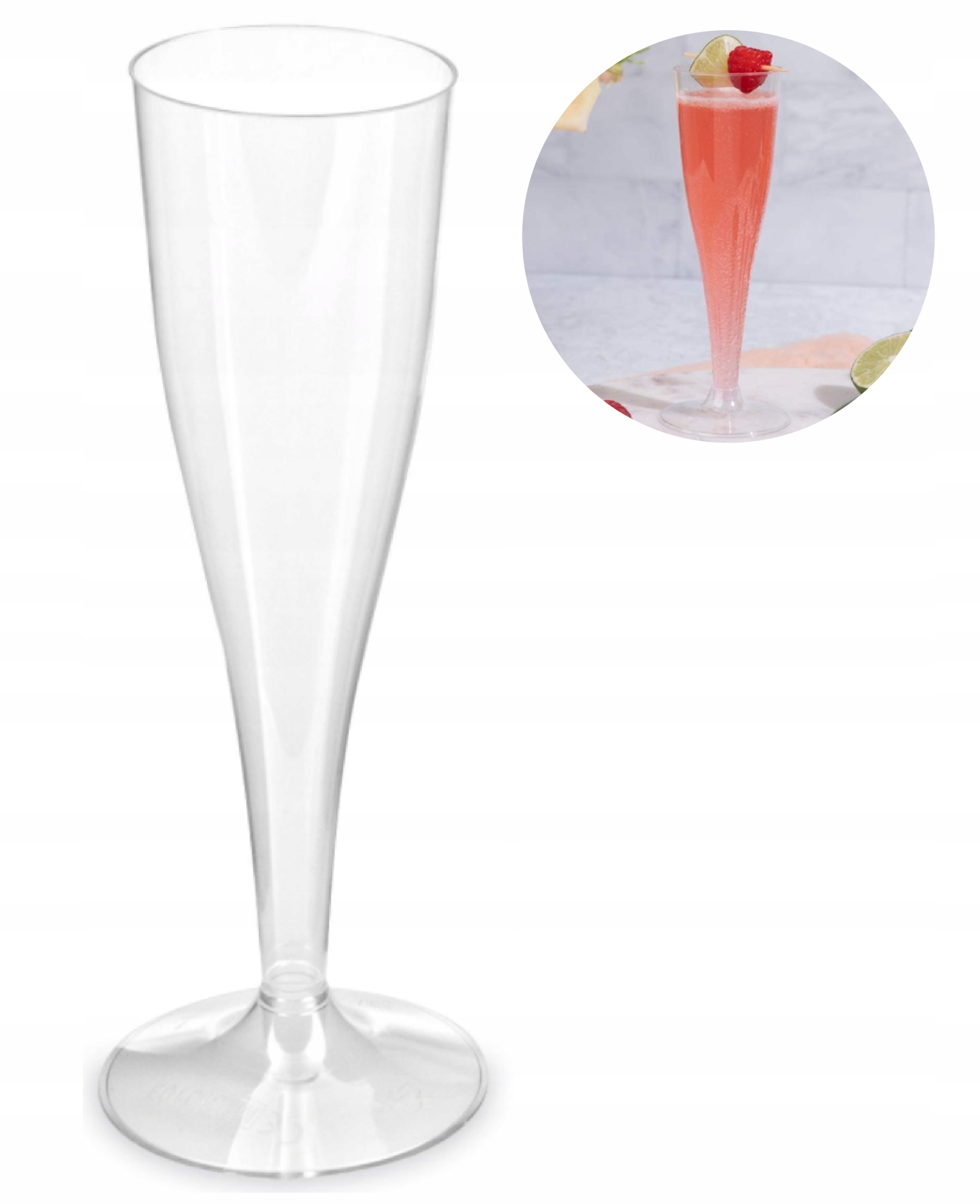 

Kieliszki Do Szampana wina na deser 100ml 10szt