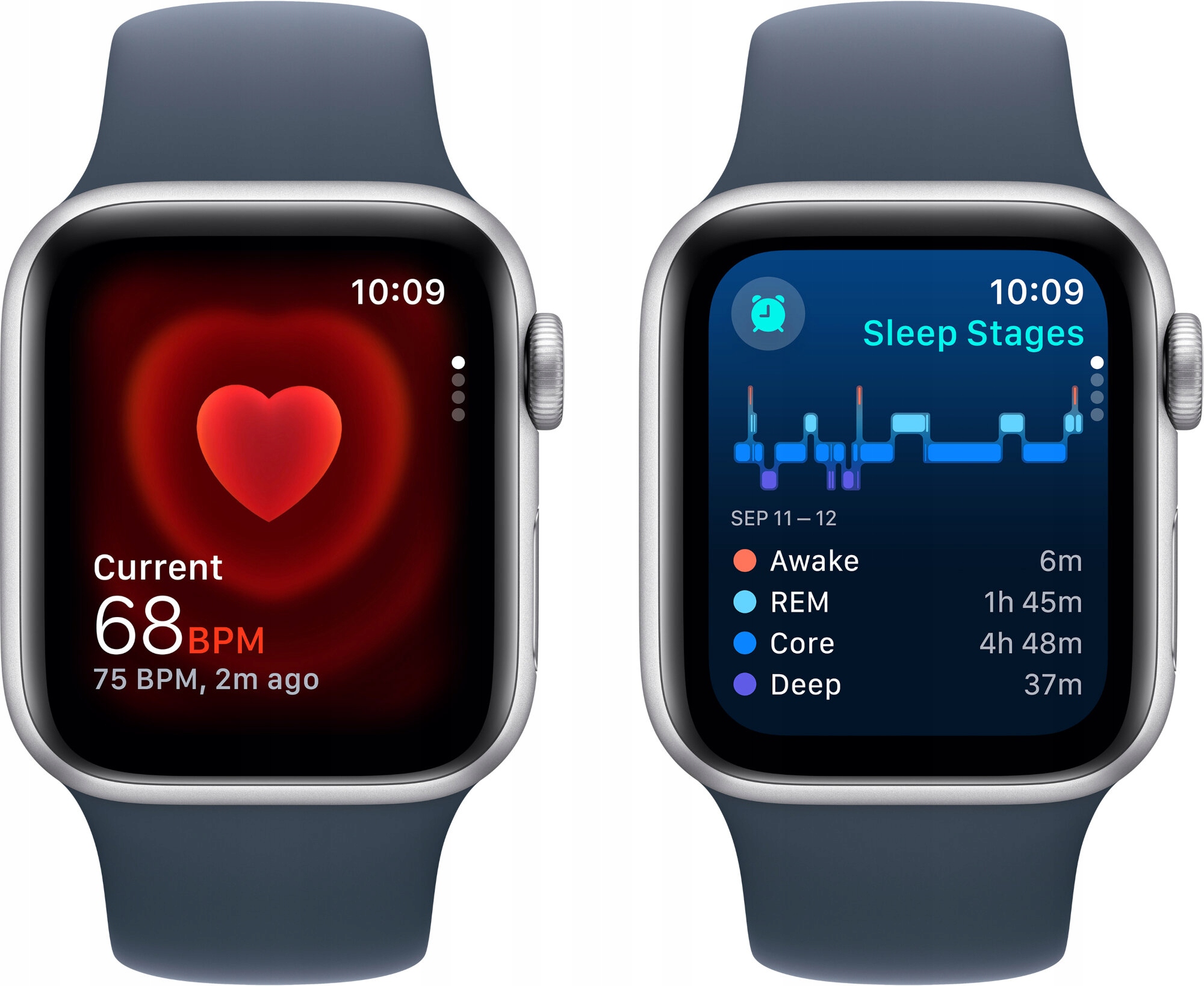 Smartwatch APPLE Watch SE 2gen GPS + Cellular 40mm Kolor srebrny