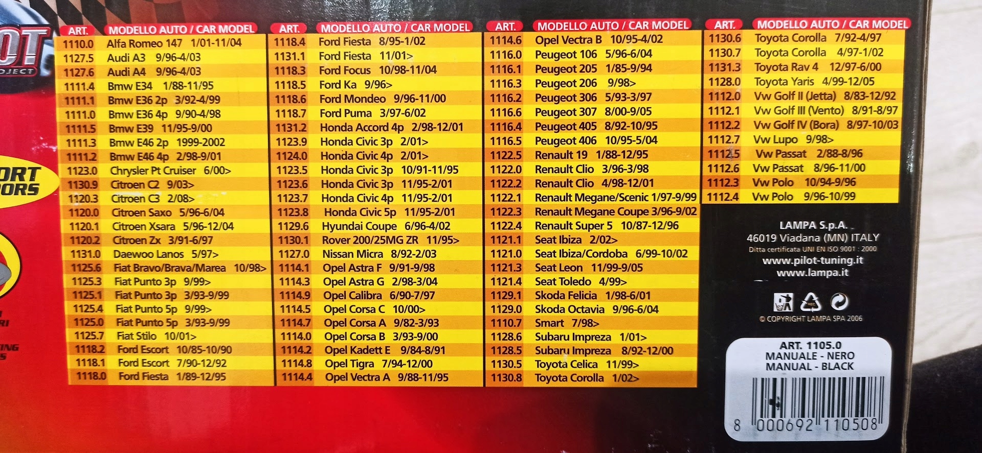 UNIWERSALNE TUNINGOWE LUSTERKA BOCZNE LED Manufacturer other