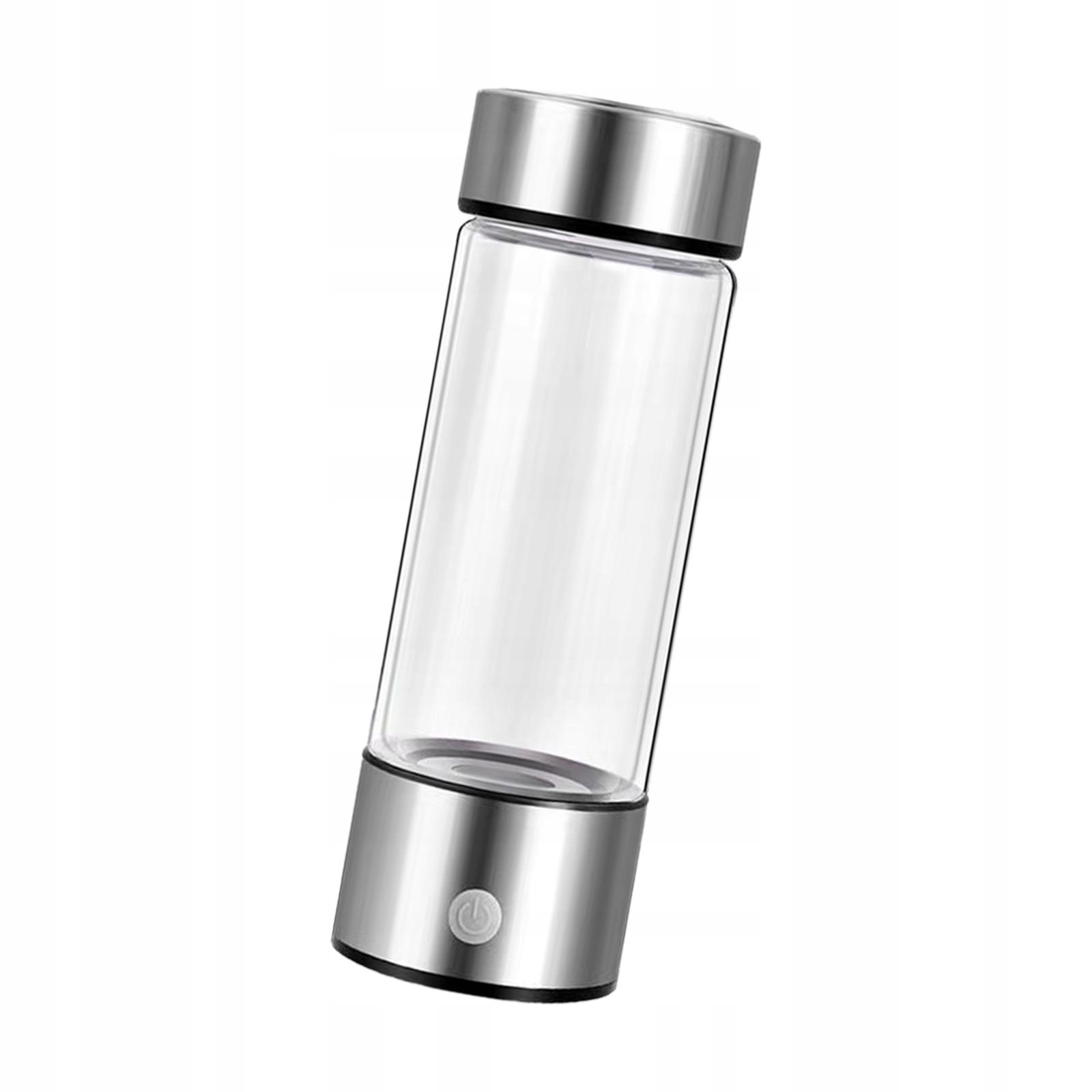 Zewnętrzna butelka na wodę 420 ml USB Lekki zewnętrzny generator wody, srebrny Kolor inny